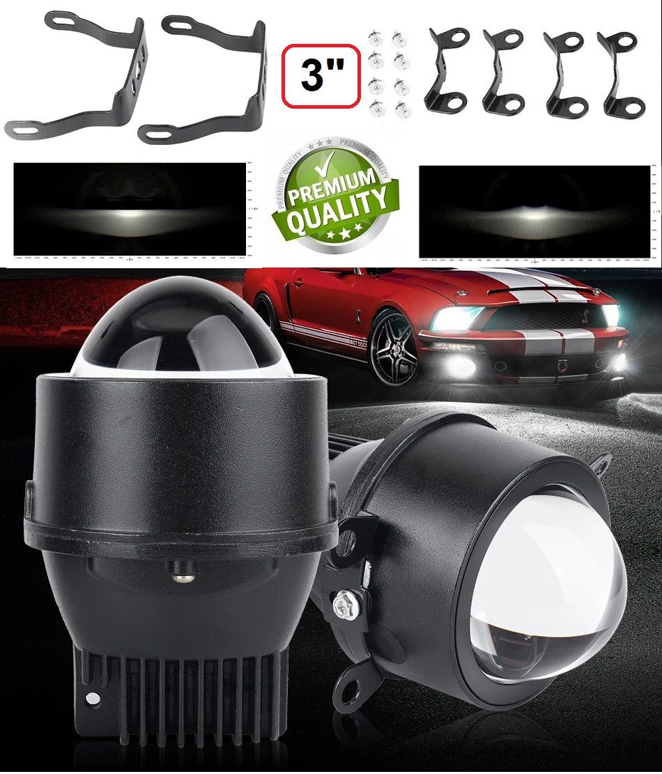 BI LED - PROJEKTORI ZA MAGLENKE 3" (LED CHIP UGRADJEN) Beograd Zemun